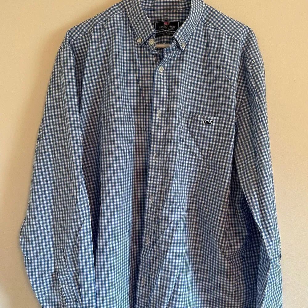Vineyard Vines Classic Fit Tucker Shirt SIZE XL